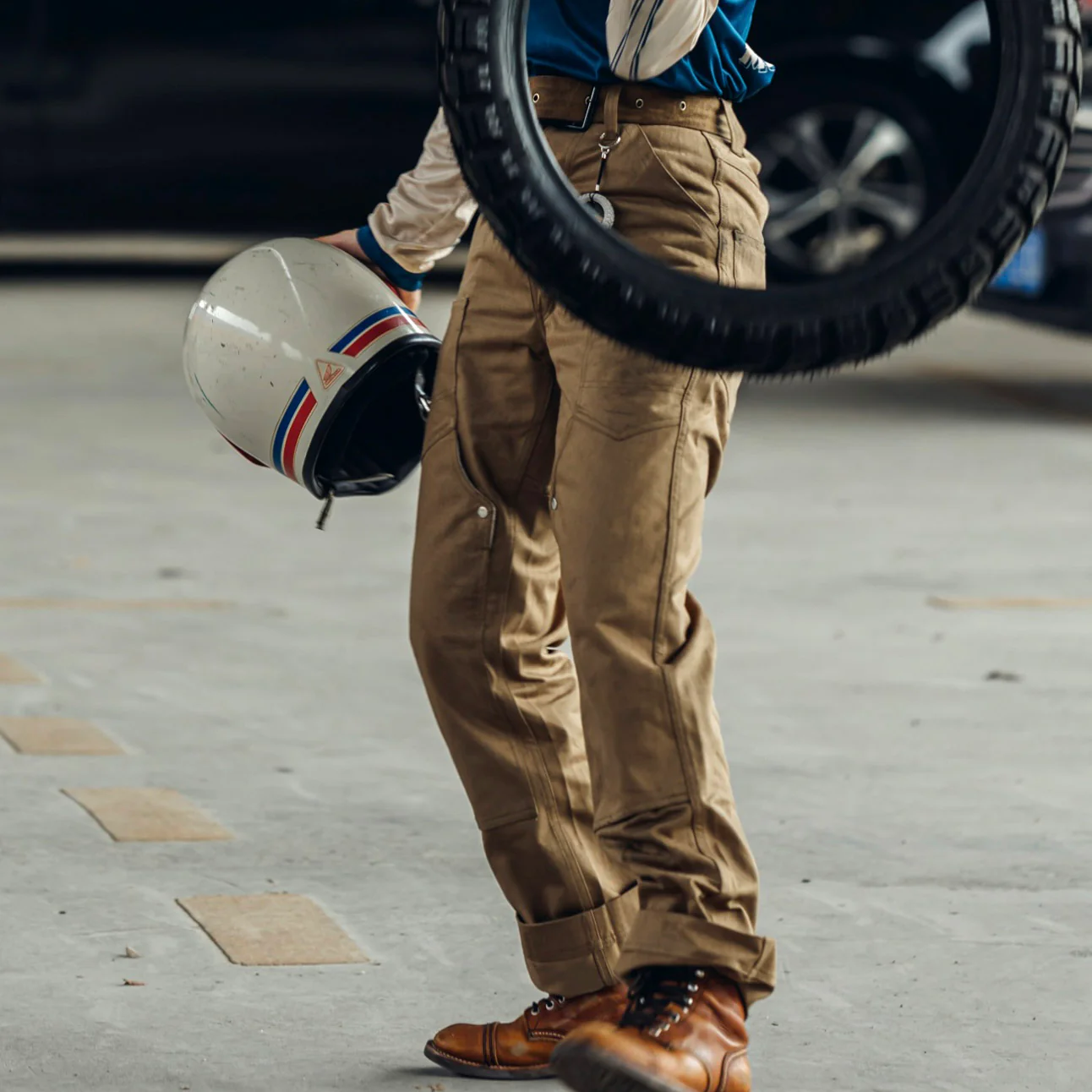 DUST Jeans Trousers - Brown - Image 5