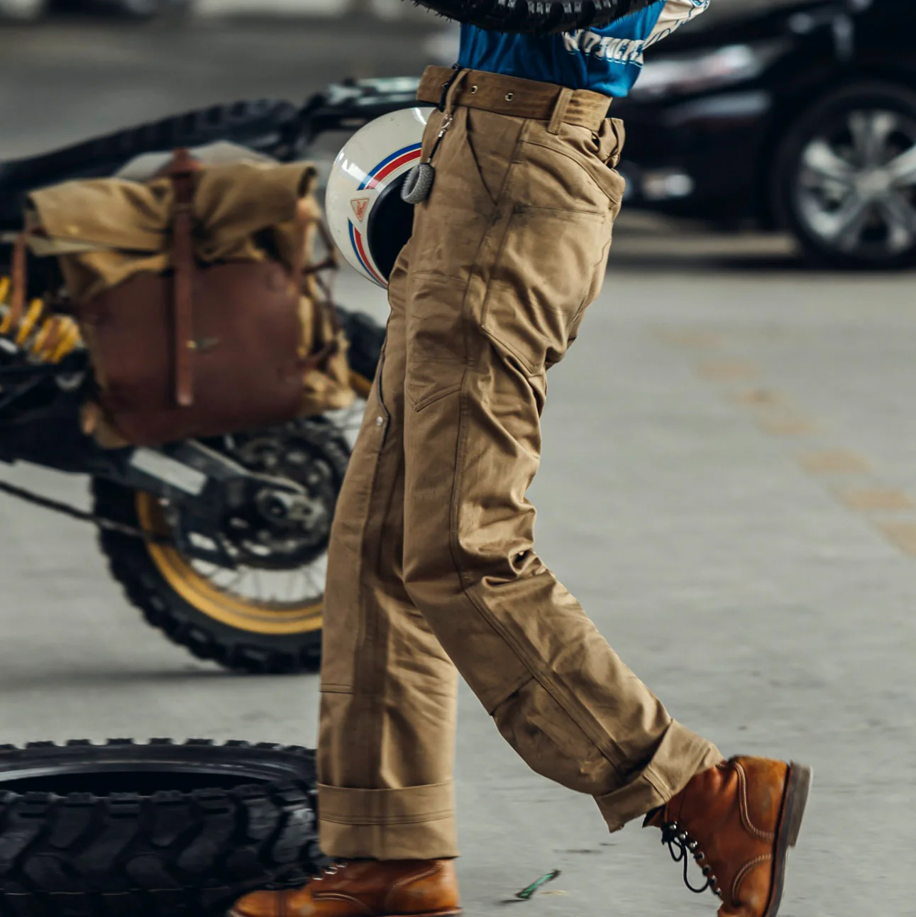 DUST Jeans Trousers - Brown - Image 6