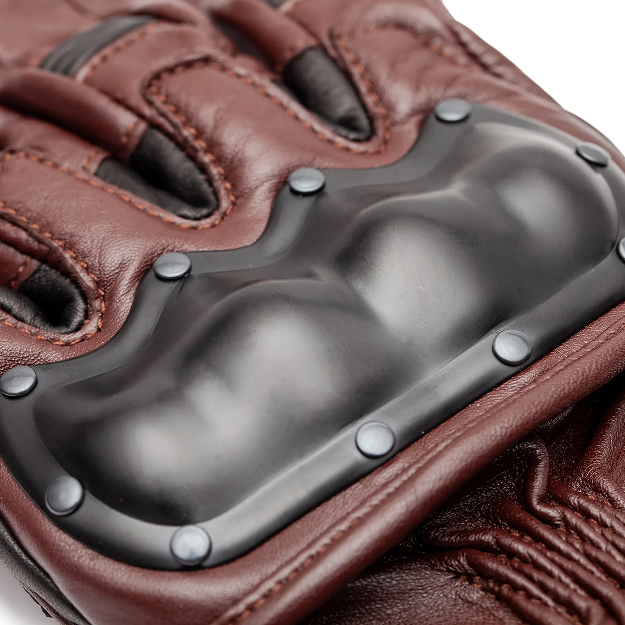 ETHIOPIA BLACK IRON Gloves - Bordeaux/Black - Image 4