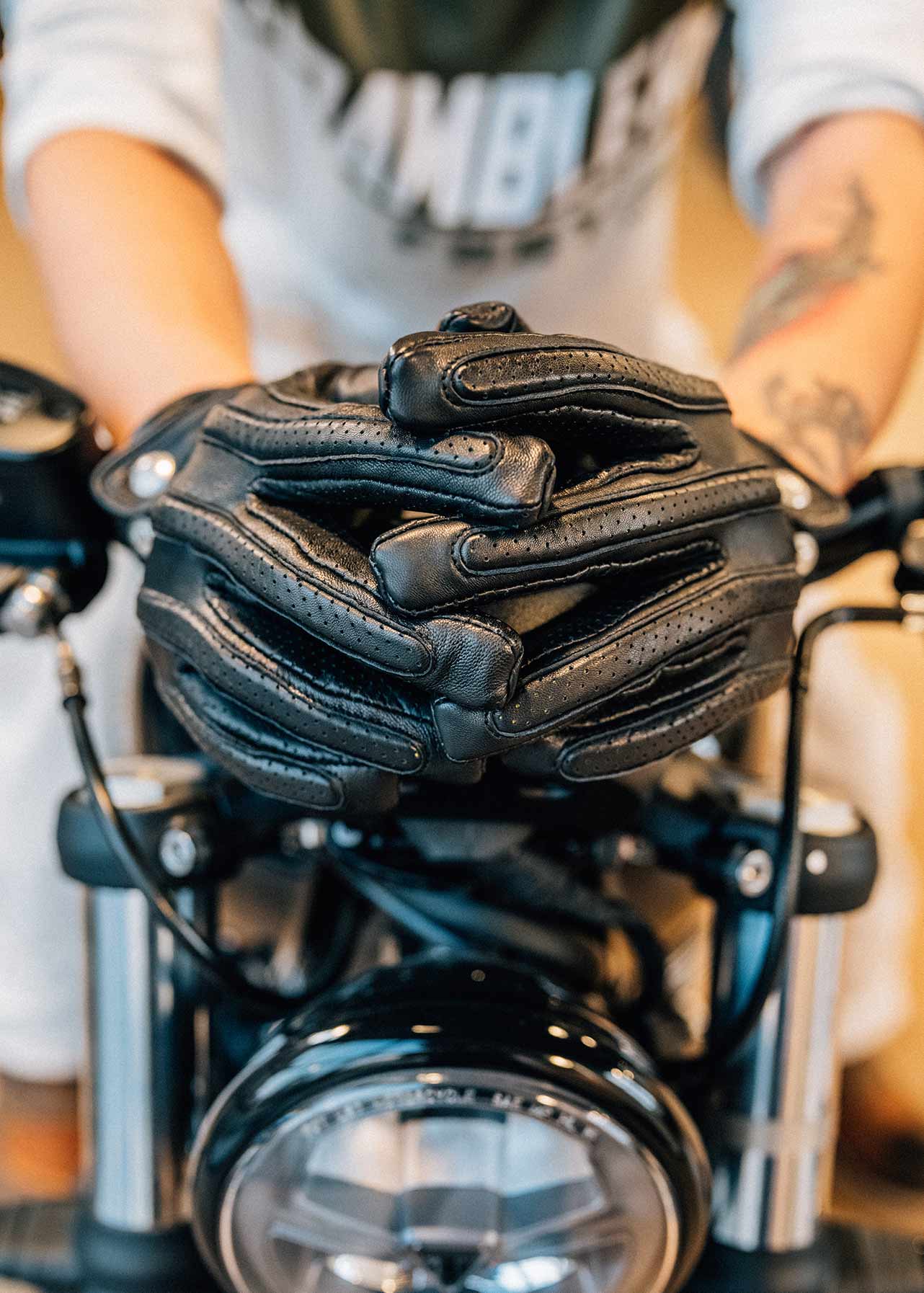 ETHIOPIA RASDASHEN Gloves - Black - Image 3