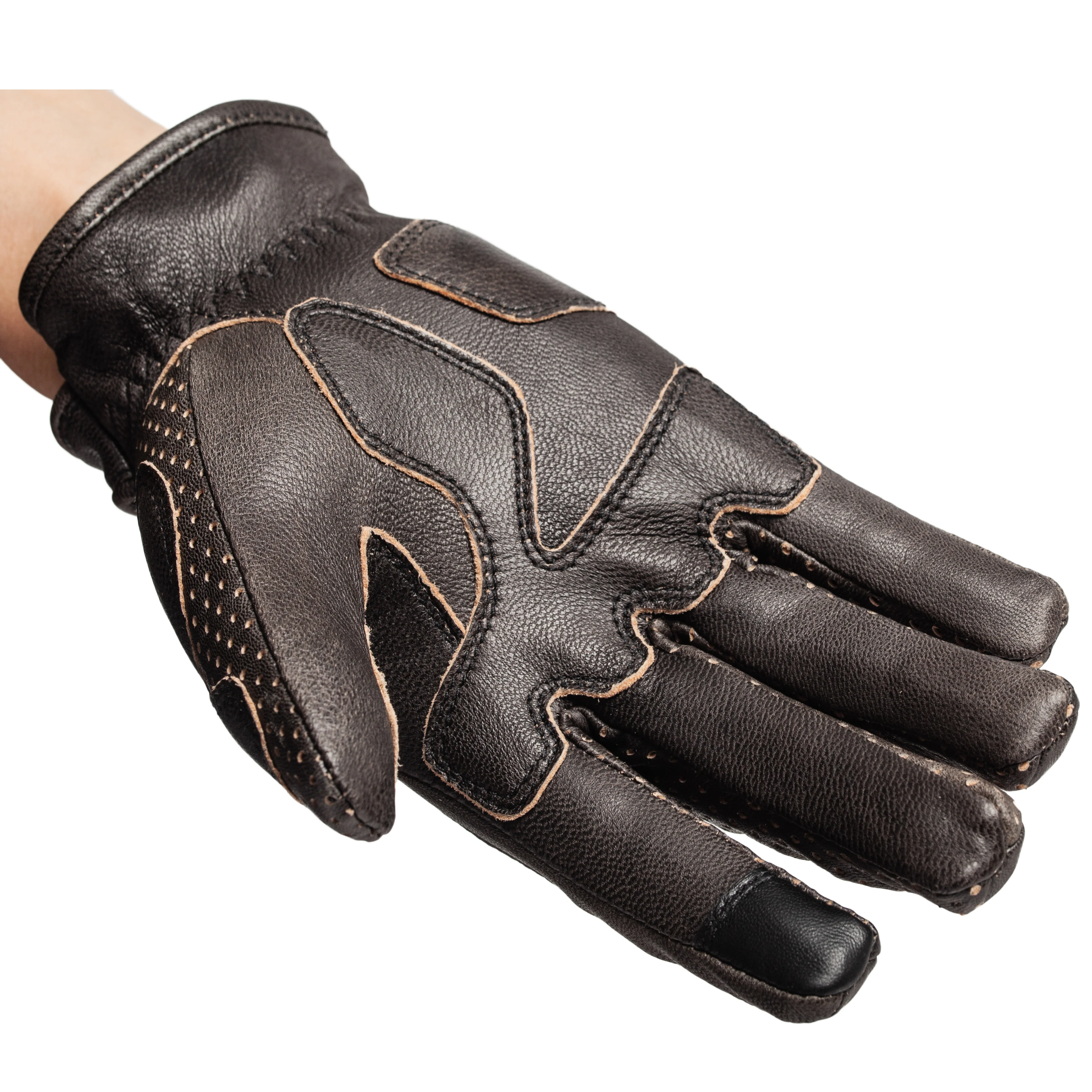 ETHIOPIA RASDASHEN Gloves - Wax/Black - Image 3