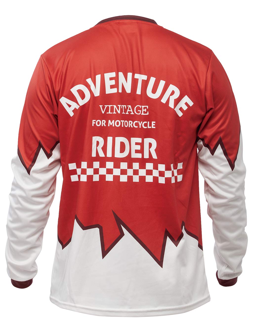 FLAME COOLMAX Jersey - Red/White - Image 3