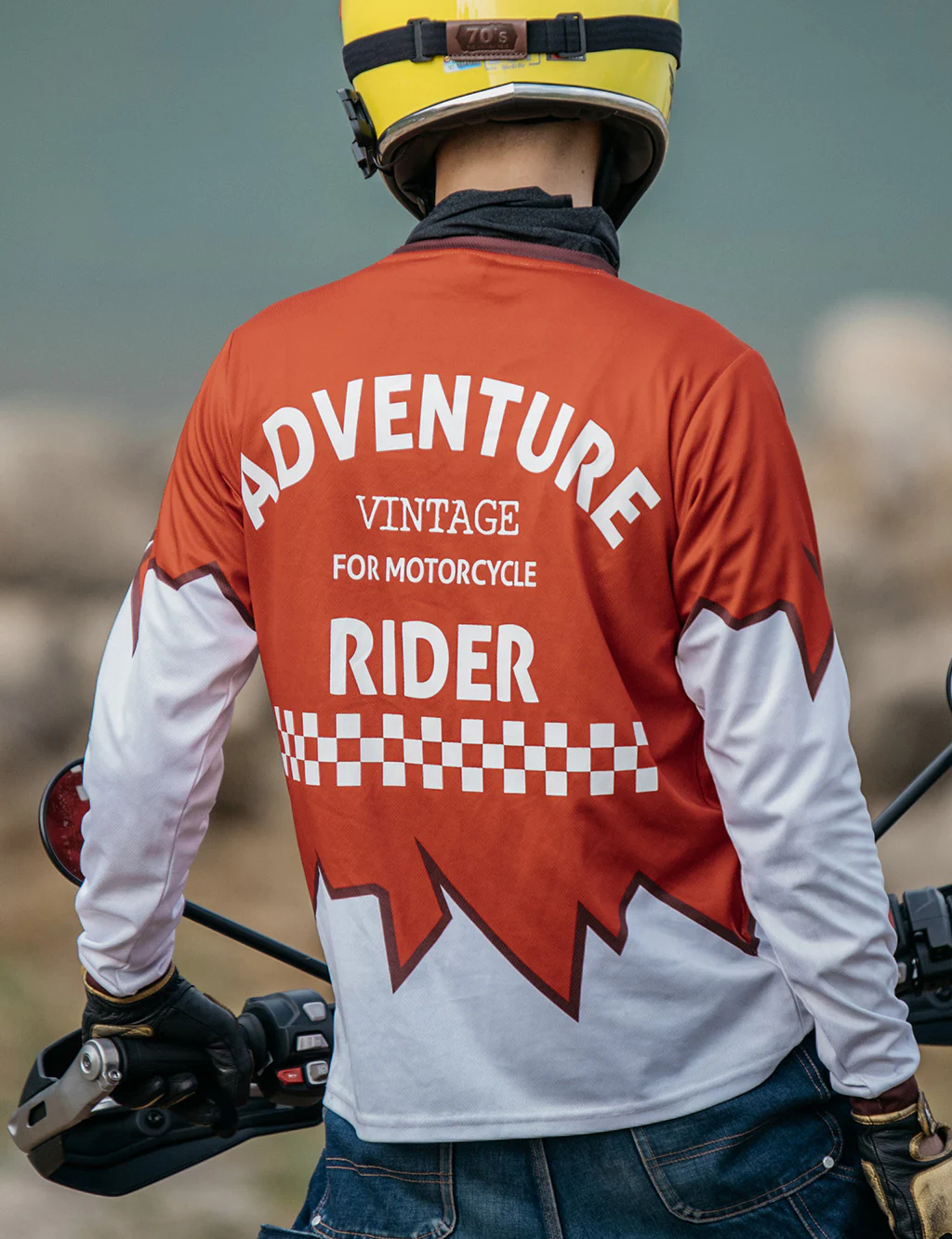 FLAME Jersey - Red/White - Image 3
