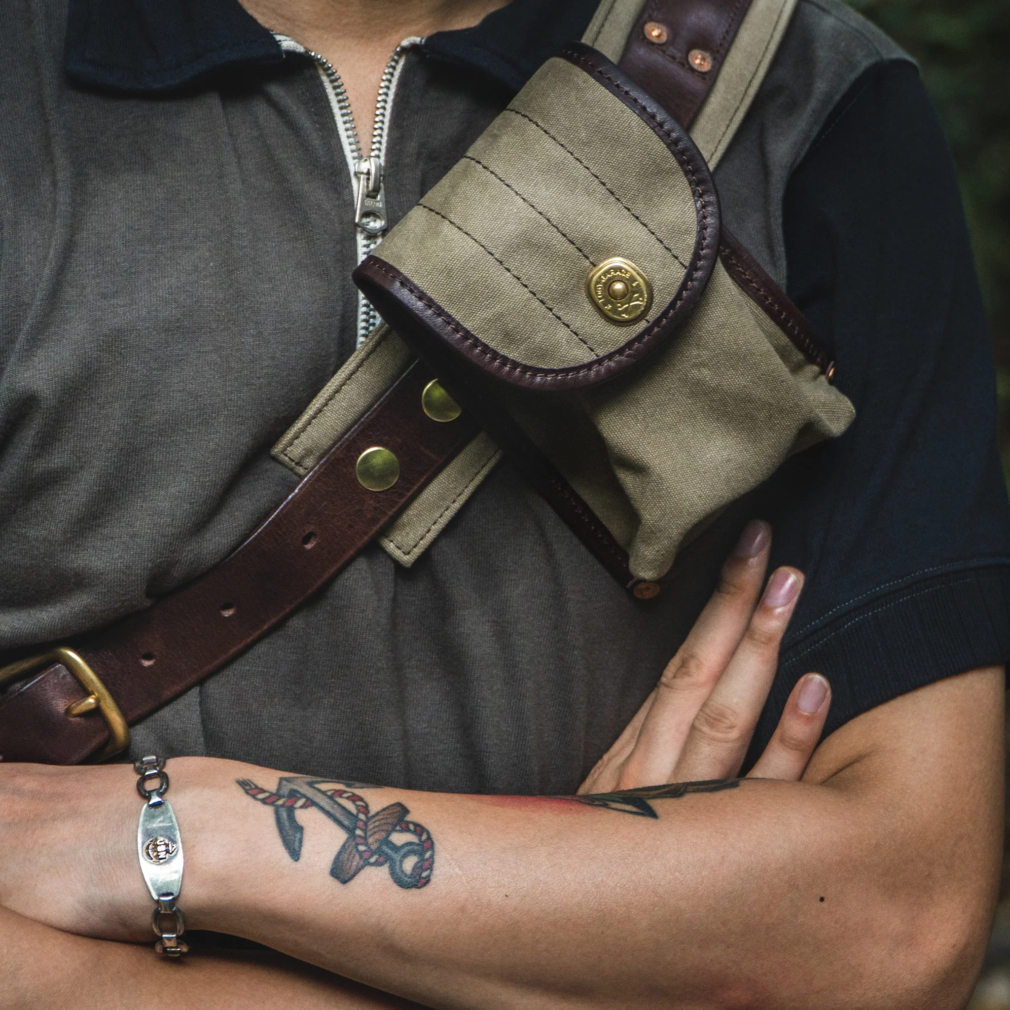 JUNGLE WARRIOR Shoulder Bag - Green - Image 3