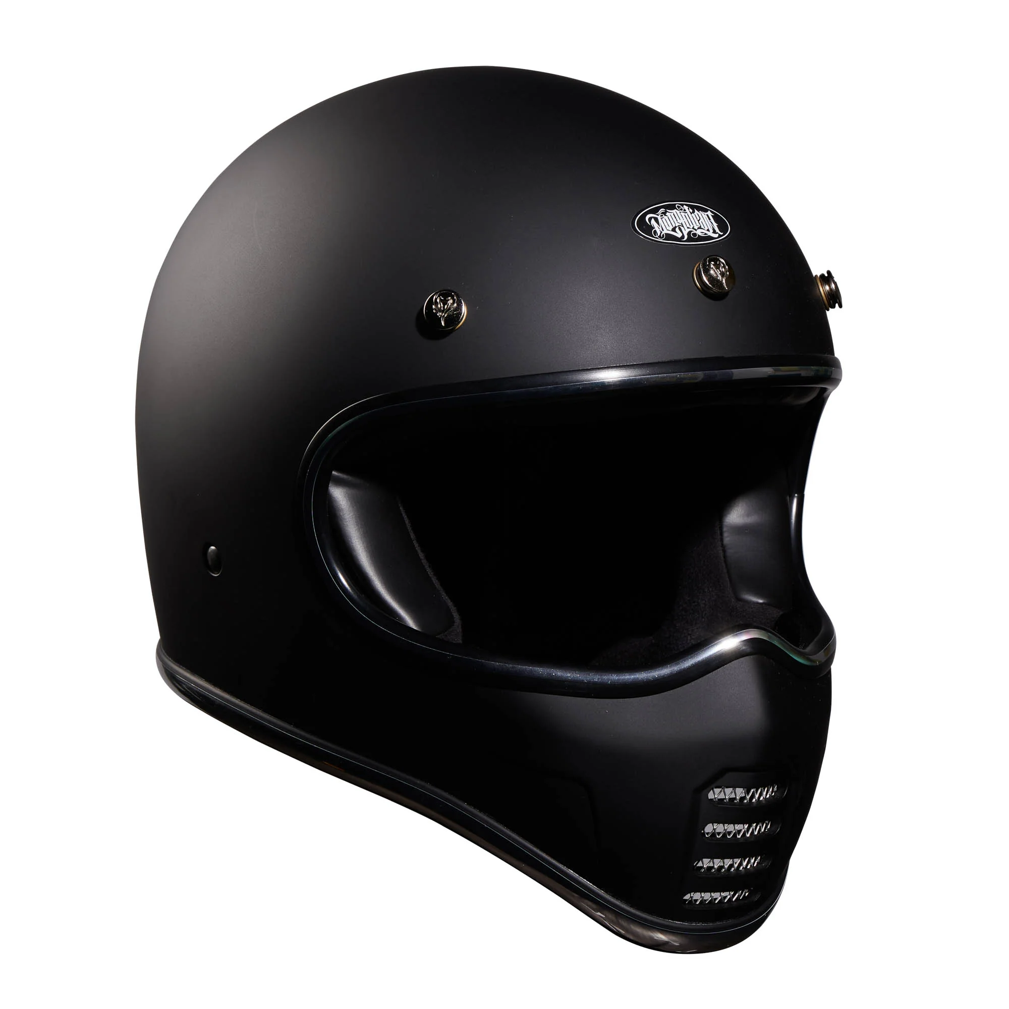 KNIGHT NS MONGOLIAN Helmet - Matt Black - Image 4