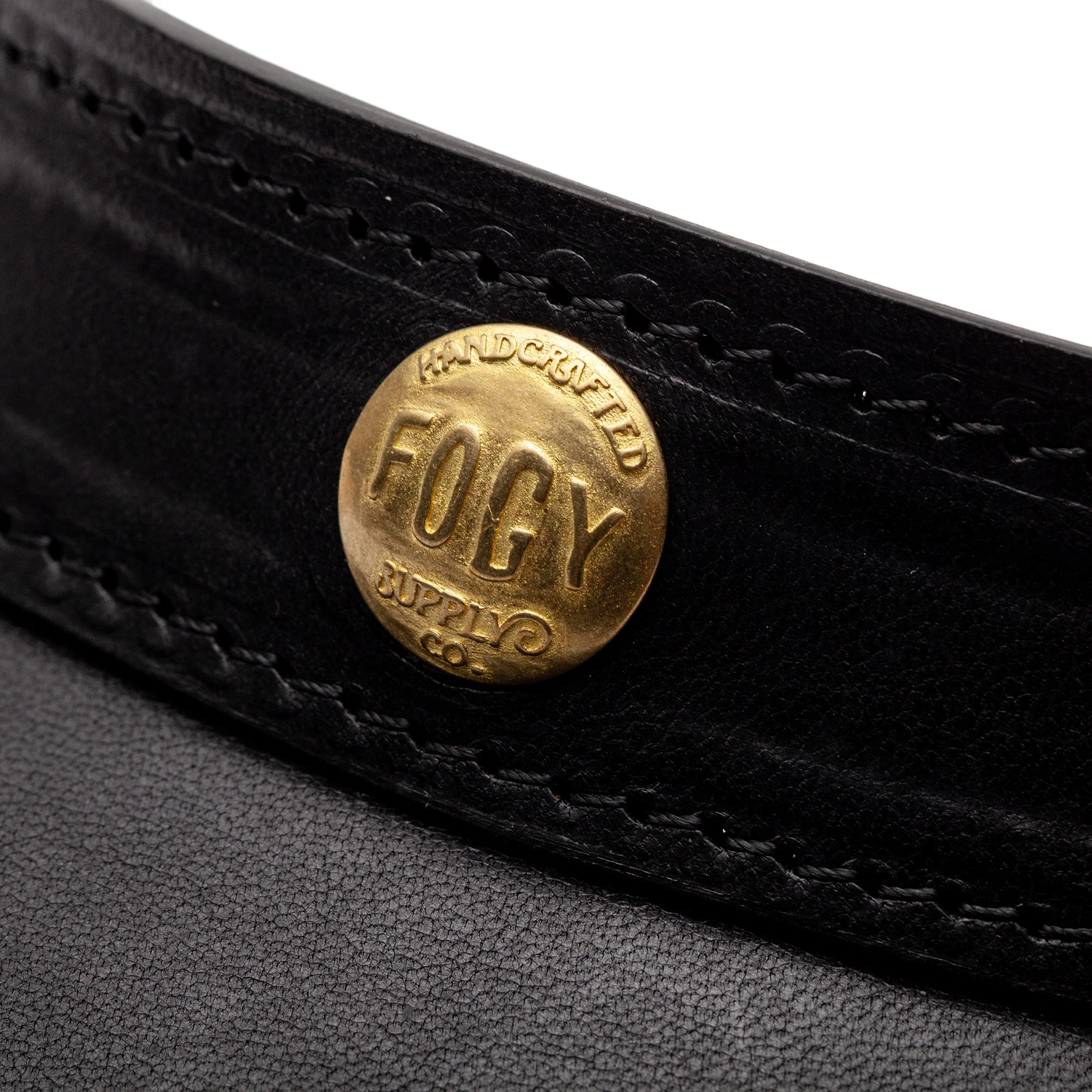 Leather Peak - Black - Image 3