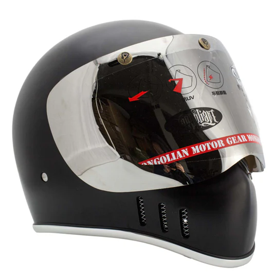 KX100 Flip Visor - Mirror/Smoke - Image 3