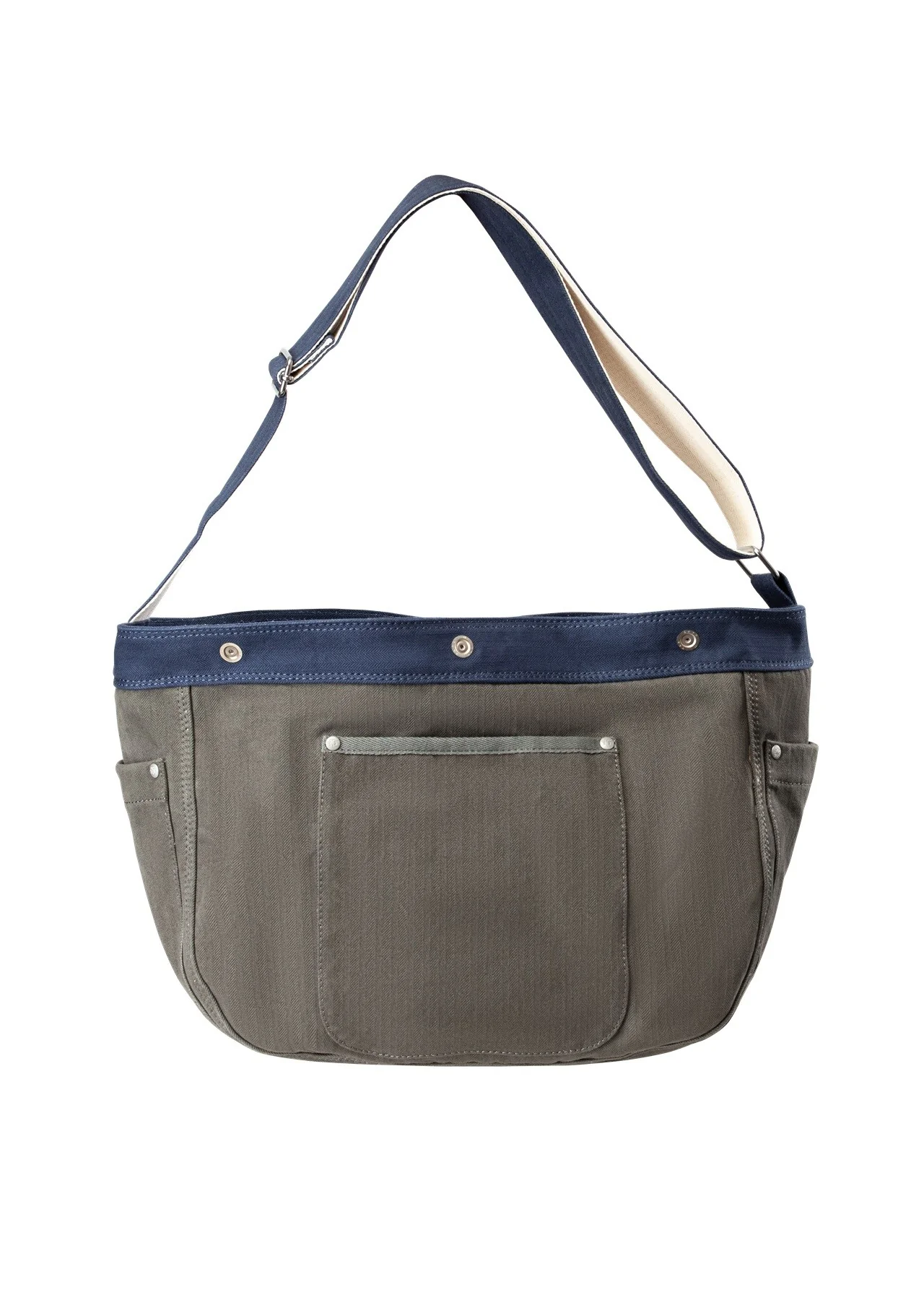 NEWSBOY Crossbody Bag - Blue - Image 5