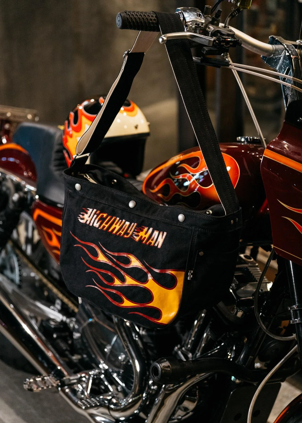 NEWSBOY Crossbody Bag - Hotrod - Image 4