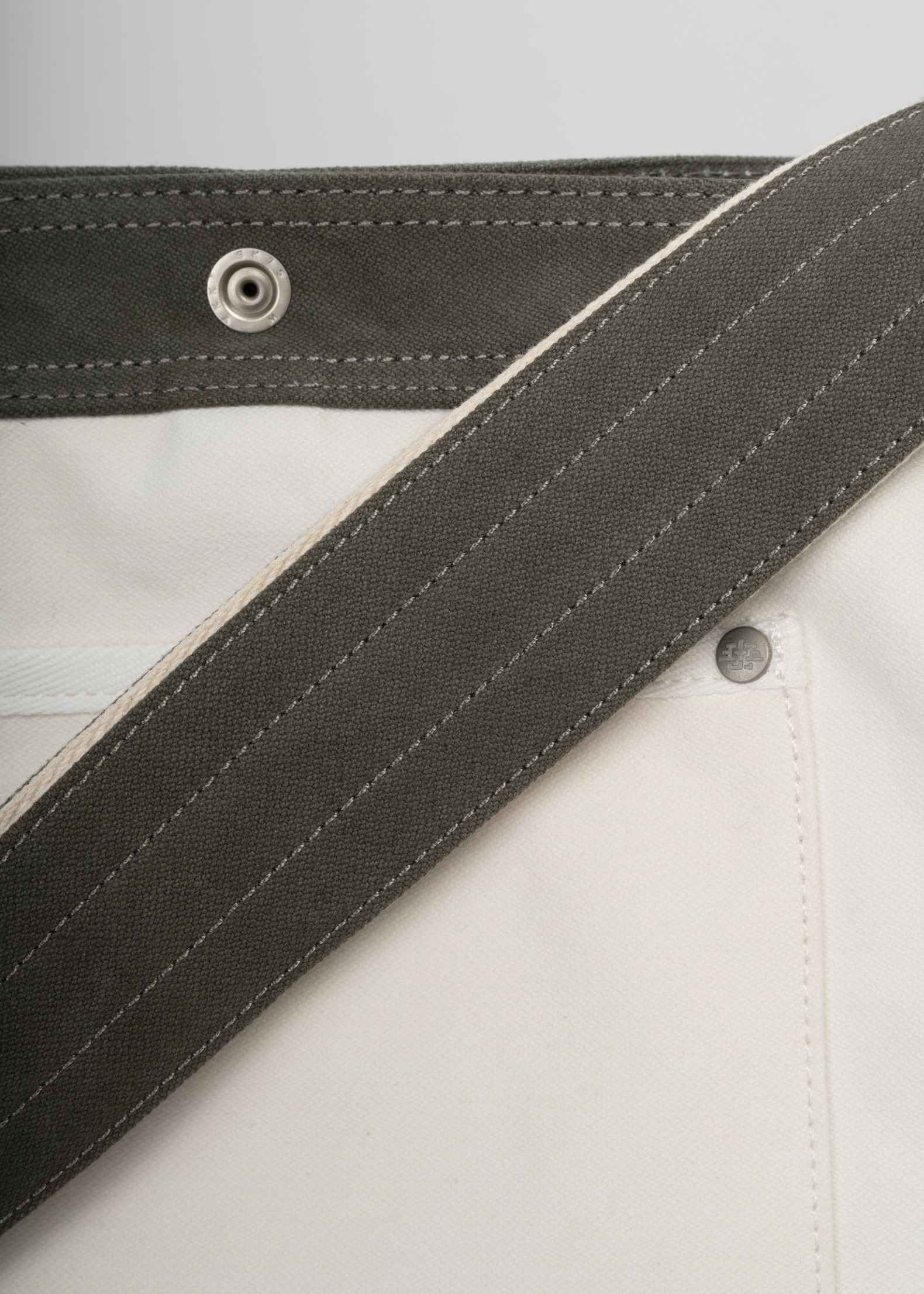 NEWSBOY Crossbody Bag - White - Image 7