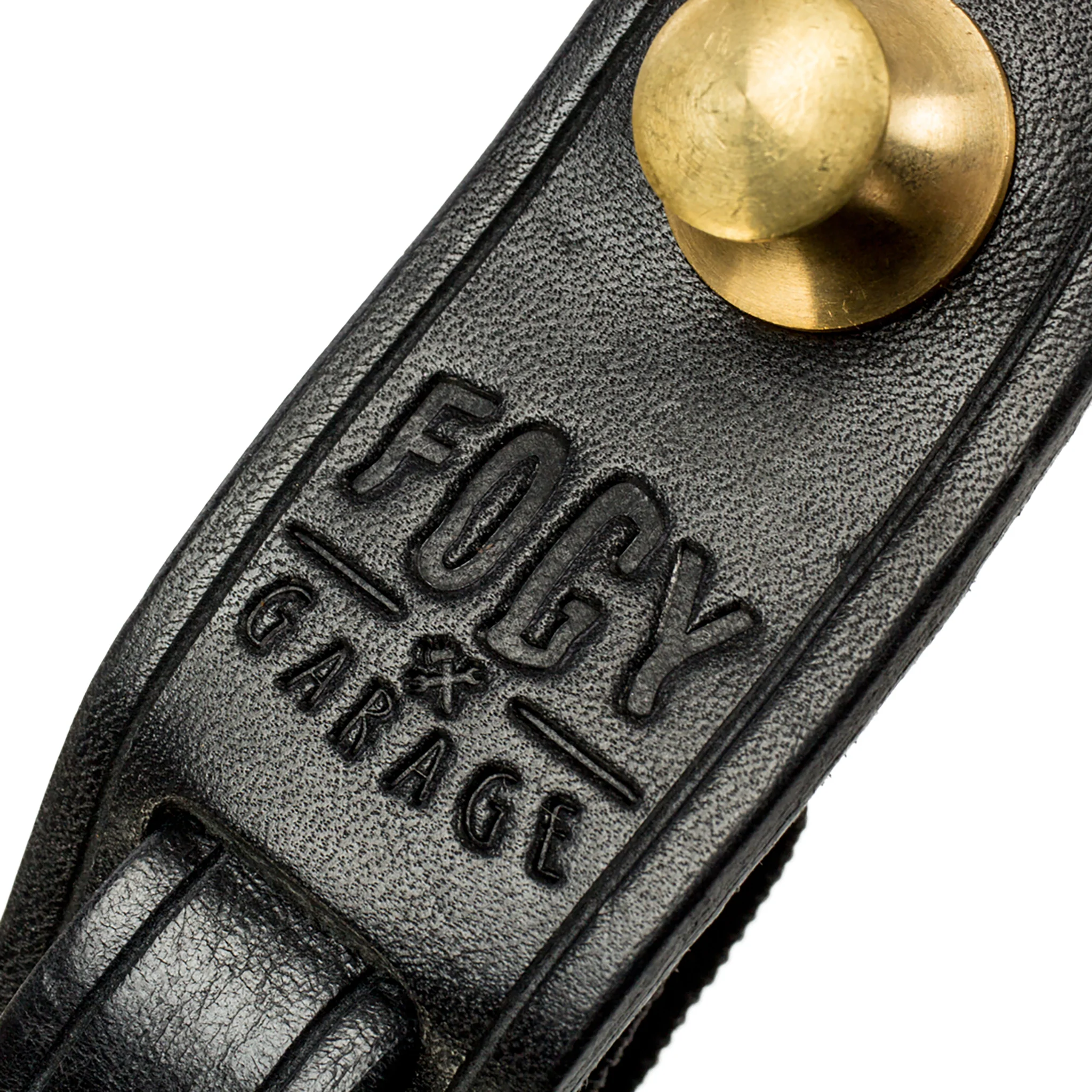 O2 Leather Gloves Strap - Black - Image 6