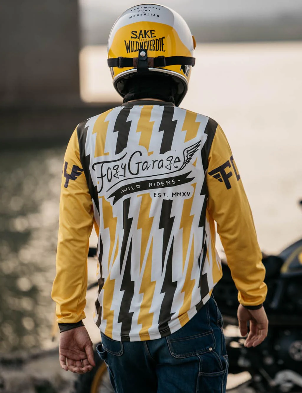 THUNDER COOLMAX Jersey - Yellow/Black - Image 3