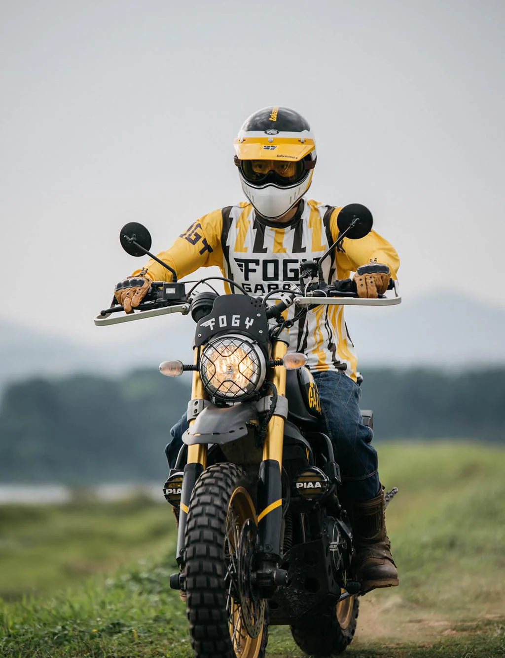 THUNDER COOLMAX Jersey - Yellow/Black - Image 4