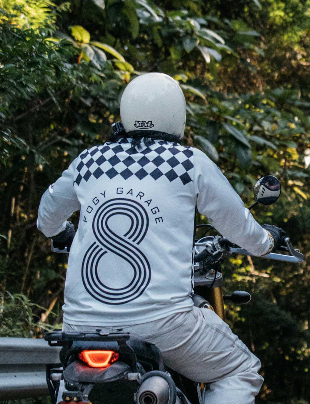 TRACKER COOLMAX Jersey - Black/White - Image 3
