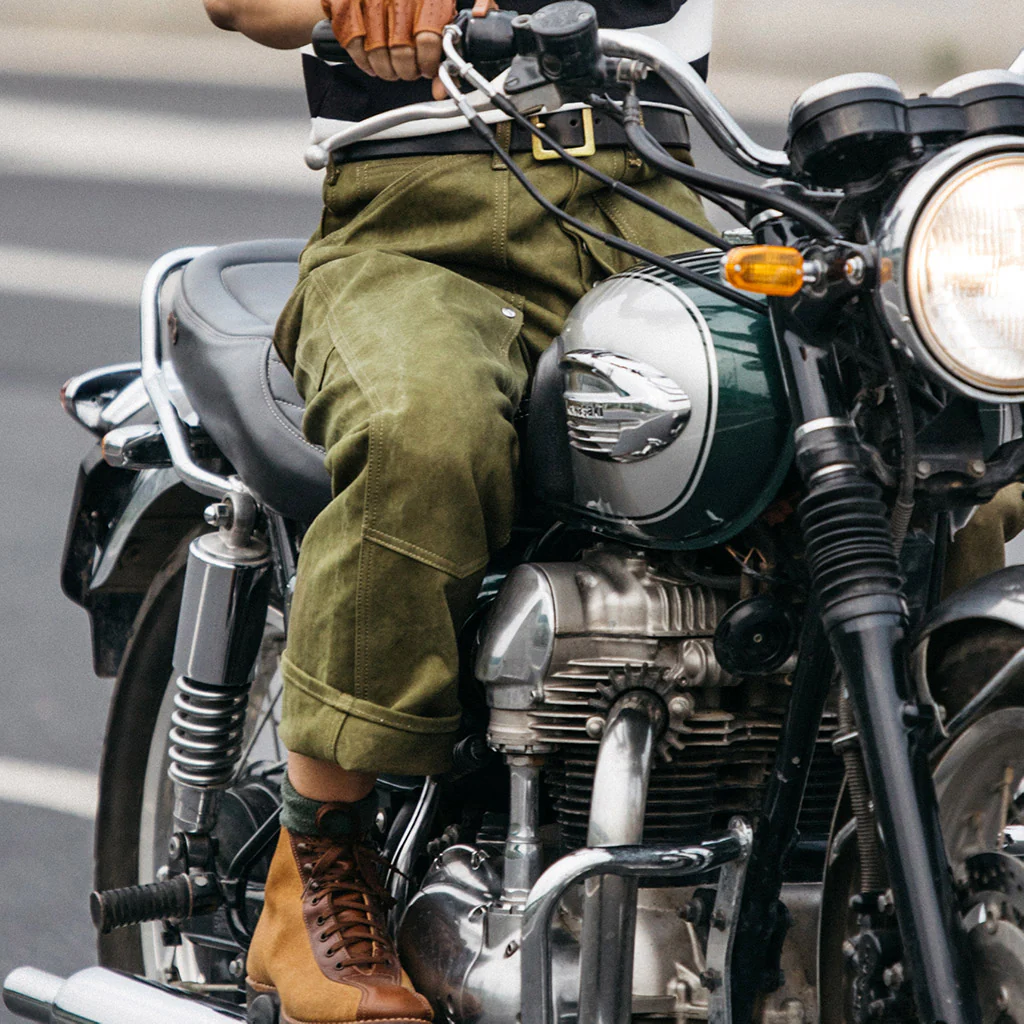TUNDRA Jeans Trousers - Green - Image 5