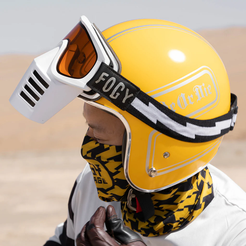 VMX Goggles Mask - White - Image 4