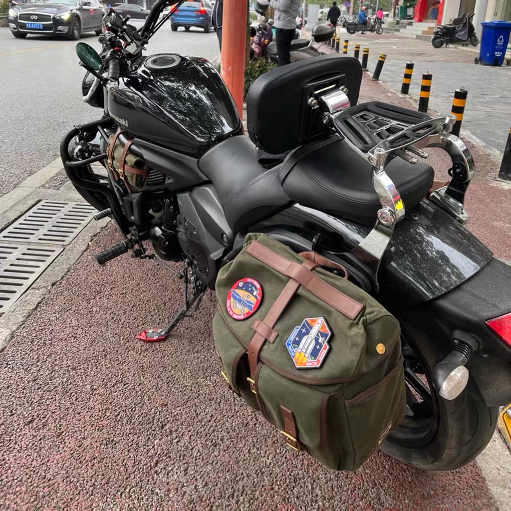YAK Saddlebag - BX/Green - Image 3